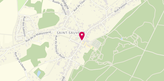 Plan de WATTEZ Thibault, 40 Rue Aristide Briand, 60320 Saint-Sauveur