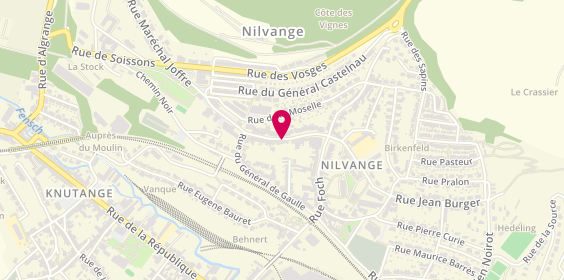 Plan de BRIXHE Olivier, 50 Rue Joffre, 57240 Nilvange