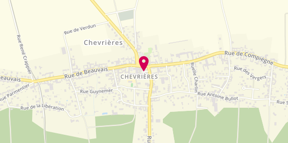 Plan de CHARBONNIER Gilles, 48 Place Saint Georges, 60710 Chevrières