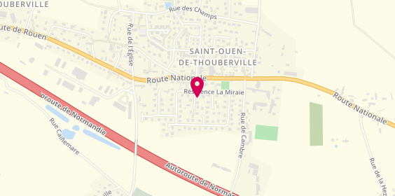 Plan de CHATELET Julien, 56 Residence la Miraie, 27310 Saint-Ouen-de-Thouberville
