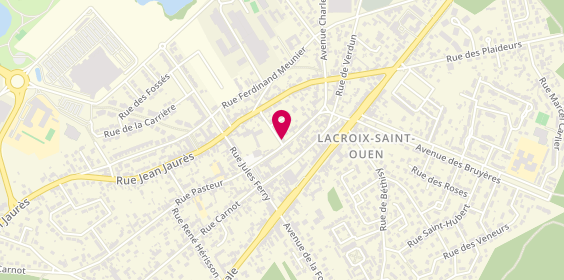 Plan de POUPLIN Simon, 14 Rue du Prieure, 60610 Lacroix-Saint-Ouen