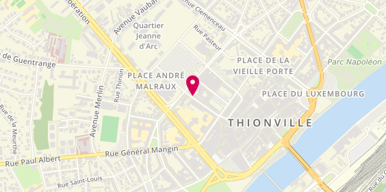 Plan de HANNAUX Corinne, 29 Rue du Vieux Collège, 57100 Thionville