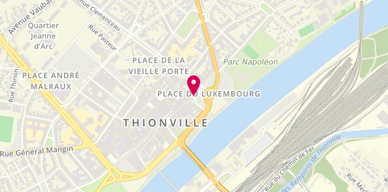 Plan de AUGEN Virginie, 4 Place du Luxembourg, 57100 Thionville