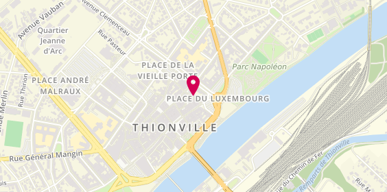 Plan de D'AGOSTINO Carine, 24 Rue de la Vieille Porte, 57100 Thionville