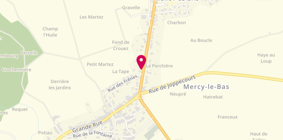 Plan de SOWKA Jérôme, 86 Route Nationale, 54960 Mercy-le-Bas