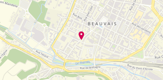 Plan de CARMACIU Bogdan, 25 Rue Desgroux, 60000 Beauvais