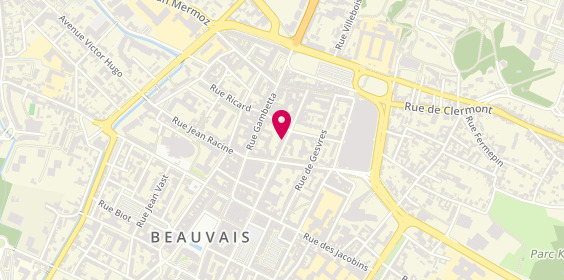 Plan de FERNANDES MONTEIRO Sofia, 31 Rue de Buzanval, 60000 Beauvais