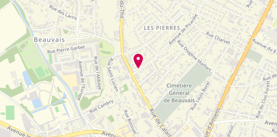 Plan de DUBOIS Fabrice, 1 Ter Avenue de Picardie, 60000 Beauvais