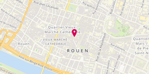 Plan de JEGOU DU Laz Hélène, 4 Rue Eugène Boudin, 76000 Rouen