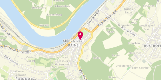 Plan de BAYER Benoît, 9 Place du Marche, 57480 Sierck-les-Bains