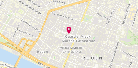 Plan de GOUTTEUX Nicolas, 11 Rue Guillaume le Conquerant, 76000 Rouen