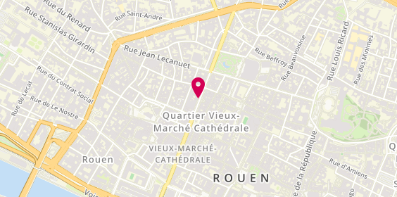 Plan de KERBRAT Jean Baptiste, 49 Rue Jeanne d'Arc, 76000 Rouen
