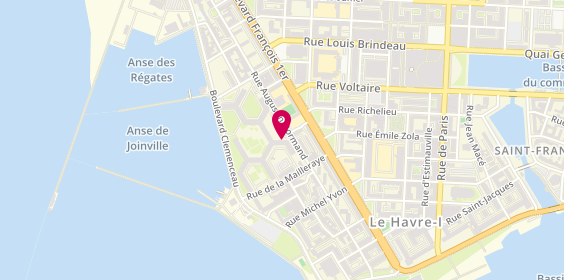 Plan de RIOS CHECA Claudia, 99 Rue Augustin Normand, 76600 Le Havre