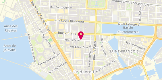 Plan de BIGOT Pascal, 53 Rue de Richelieu, 76600 Le Havre
