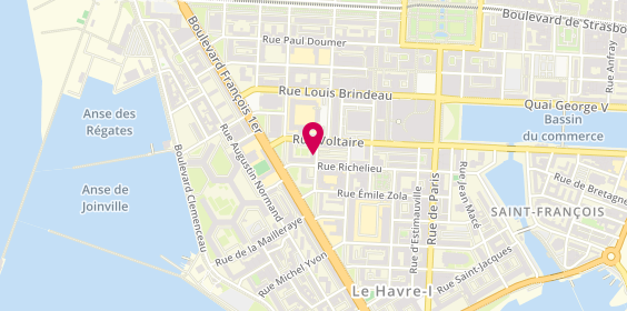 Plan de FAURE Yann, 19 Rue Emile Renouf, 76600 Le Havre