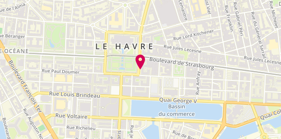 Plan de GODET Marion, 40 Place de l'Hôtel de Ville, 76600 Le Havre