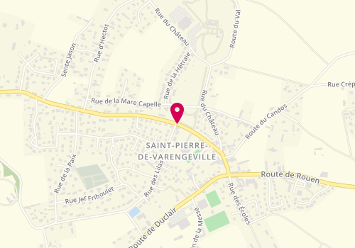 Plan de NANQUETTE Reynald, 221 Route du Paulu, 76480 Saint-Pierre-de-Varengeville