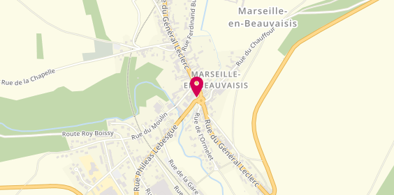 Plan de RICHARD Anne, 17 Place Warnault, 60690 Marseille-en-Beauvaisis