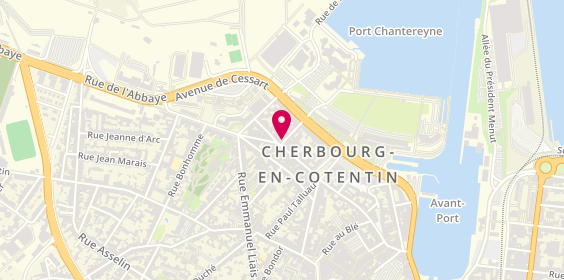 Plan de NOEL Damien, 5 Rue Auvray, 50100 Cherbourg-en-Cotentin