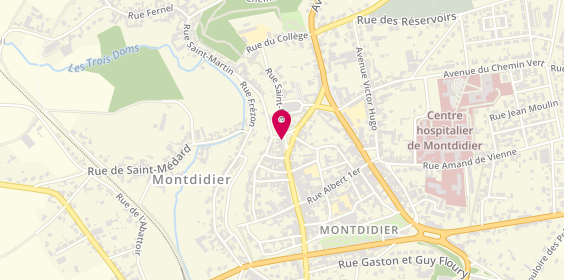 Plan de GHOUSSEIN Mustapha, 11 Place Parmentier, 80500 Montdidier