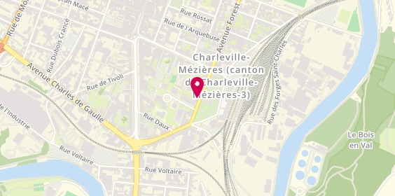 Plan de BERTIN Nathalie, 18 Avenue Georges Corneau, 08000 Charleville-Mézières