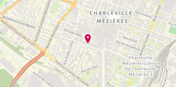 Plan de GONZALEZ Marie, 17 Rue Madame de Sévigné, 08000 Charleville-Mézières