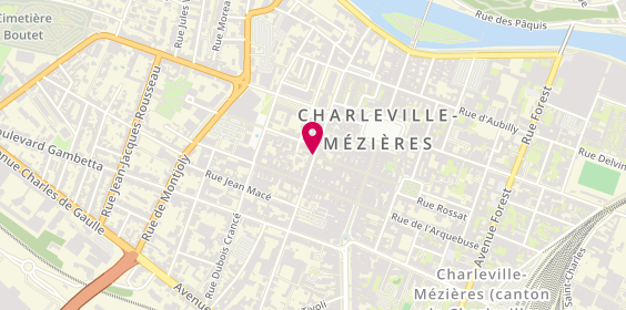 Plan de BOUCHENOT François, 22 Rue du Theatre, 08000 Charleville-Mézières