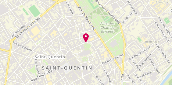 Plan de BURIAN Liviu, 19 Bis Rue du Gouvernement, 02100 Saint-Quentin