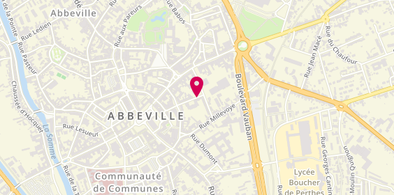 Plan de BRISSE Karine, 26 Rue des Minimes, 80100 Abbeville
