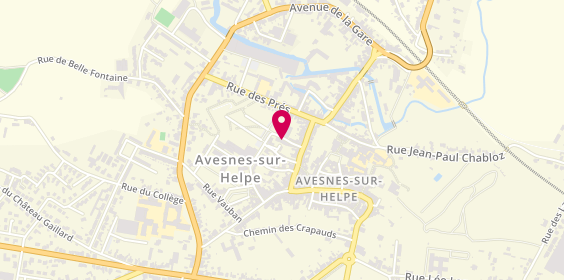 Plan de CORNUT Anthony, Rue Saint Barthélémy, 59440 Avesnes-sur-Helpe