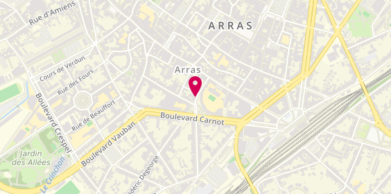 Plan de DUFOUR François, 2 Bis Rue Sainte Marguerite, 62000 Arras