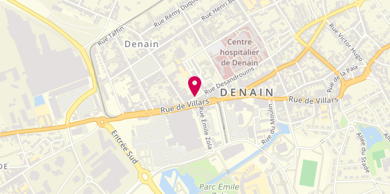 Plan de BISSOR François, 59 Rue Désandrouins, 59220 Denain