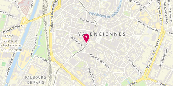 Plan de DEHAINE François, 2 Avenue des Dentellieres, 59300 Valenciennes