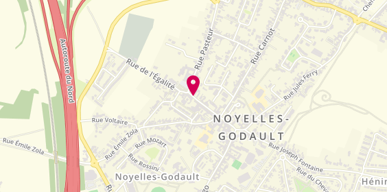 Plan de VERSCHOORE Romain, 7 Rue de Verdun, 62950 Noyelles-Godault
