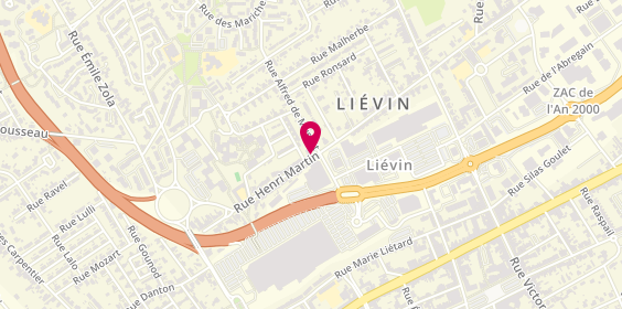 Plan de LEVOIR Pierre Emilien, 60 Rue Henri Martin, 62800 Liévin