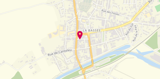 Plan de BILLET Hélène, 11 Rue Pauline Houdoye, 59480 La Bassée
