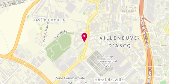 Plan de EL HAGE Georges, 225 Boulevard de Valmy, 59650 Villeneuve-d'Ascq
