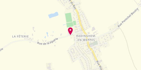 Plan de BAERT Adrien, 4 A de la Feterie, 59320 Radinghem-en-Weppes