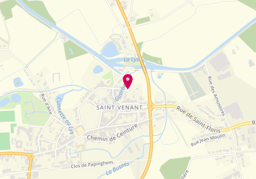 Plan de DUBOIS Sylvain, 558 Chemin de Ceinture, 62350 Saint-Venant