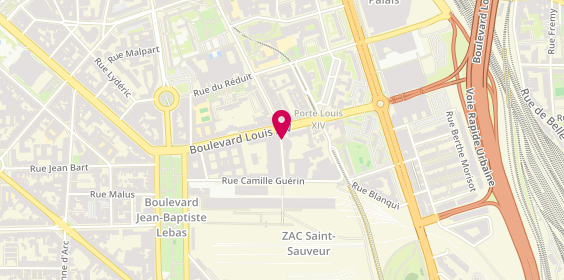 Plan de HENROTEL Jonathan, 1 Rue du Prof Calmette, 59019 Lille