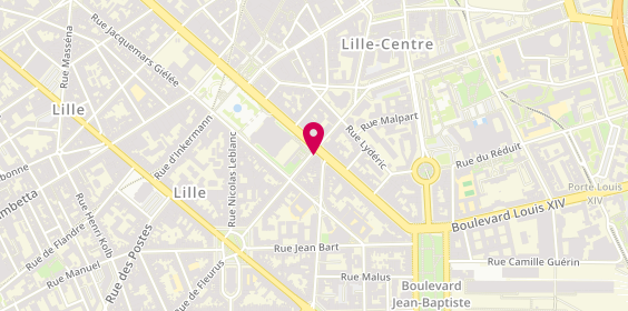 Plan de LESACQ Olivier, 1 Ter Rue de Valmy, 59000 Lille
