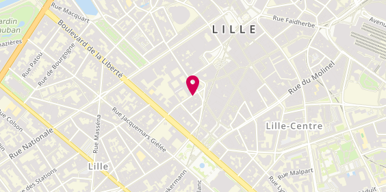 Plan de LINEZ Marc, 3 Rue Jean Sans Peur, 59800 Lille