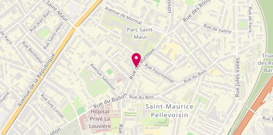 Plan de KERN Sophie, 42 Rue du Buisson, 59800 Lille