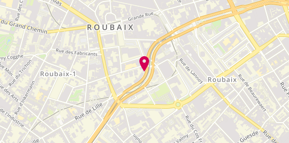 Plan de THOREZ Clément, 11 Boulevard du Général Leclerc, 59100 Roubaix