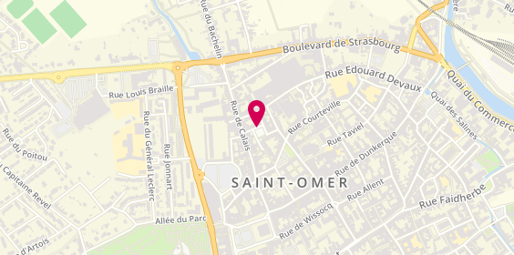 Plan de CHIRULESCU Cristiana, 3 Place Suger, 62500 Saint-Omer