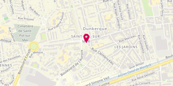 Plan de CANTAIS Philippe, 355 Rue de la Republique, 59430 Dunkerque