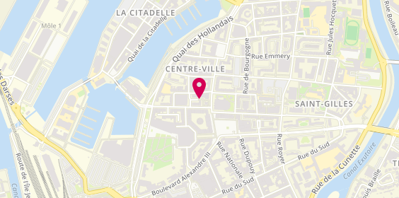 Plan de SOUFFLOT Isabelle, 12 Place du Beffroi, 59140 Dunkerque